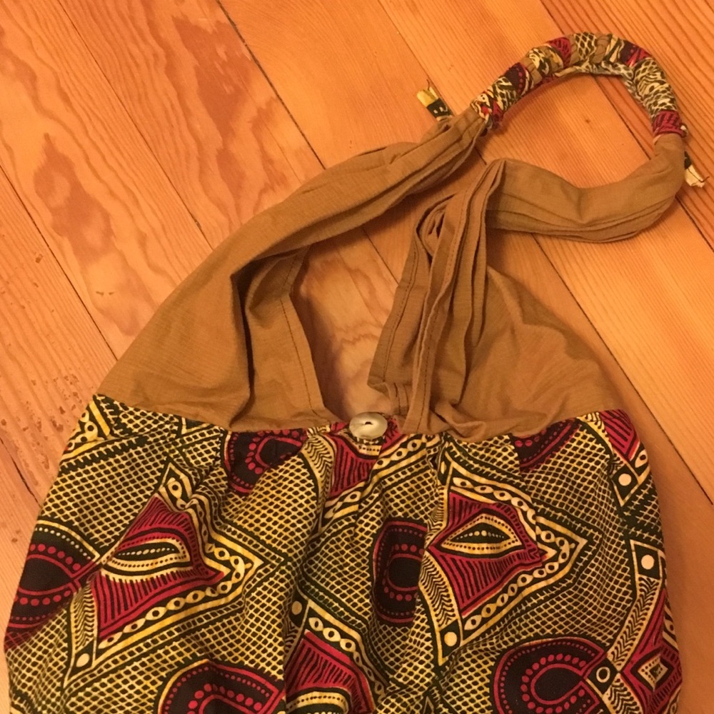 Hand-made African purse